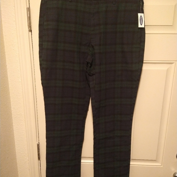 NWT Old Navy Ultimate Straight Built in Flex Plaid Pants Men's sz 36x34. - Picture 3 of 9